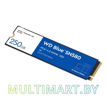 SSD диск WD Blue SN580 250GB (WDS250G3B0E) картинка 3
